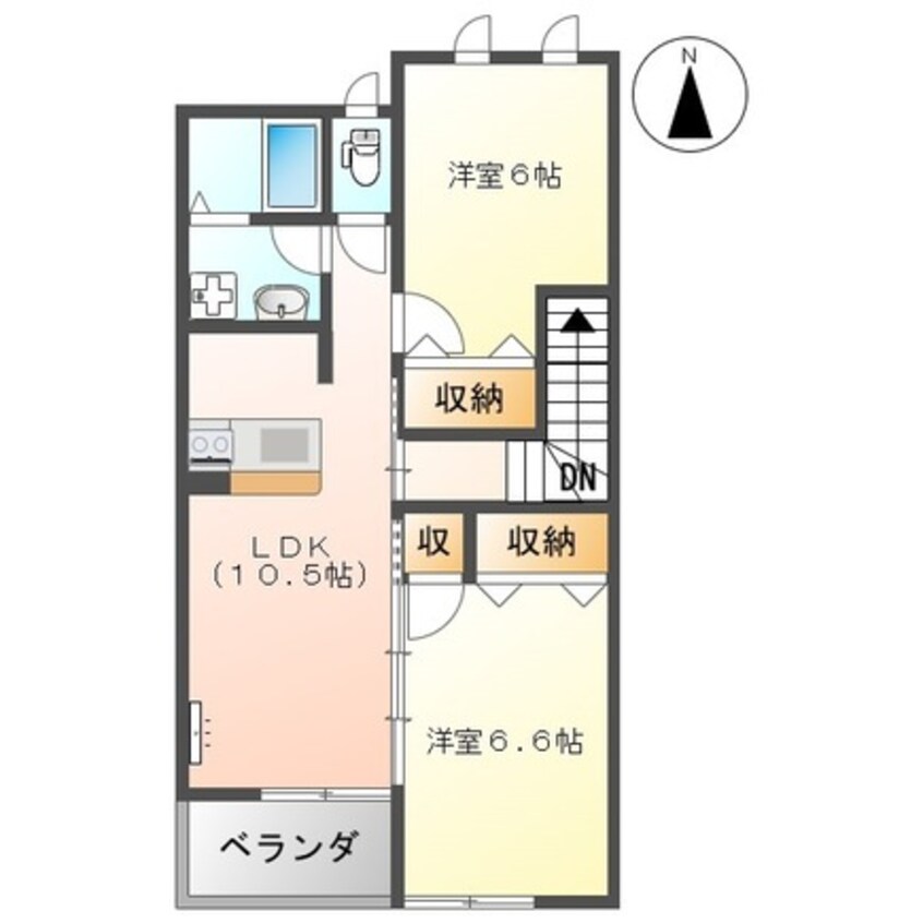 間取図 美和 Ⅱ