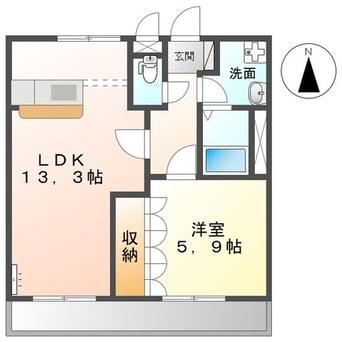 間取図 ラフォーレ木太