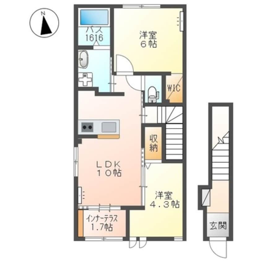 間取図 サノーレ