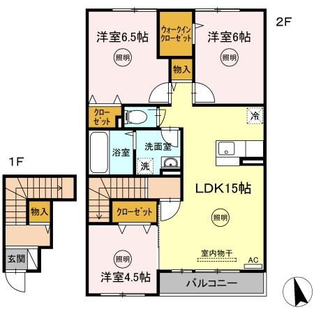 間取り図 アクア