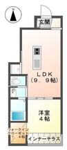 ソラーレ 1LDKの間取り