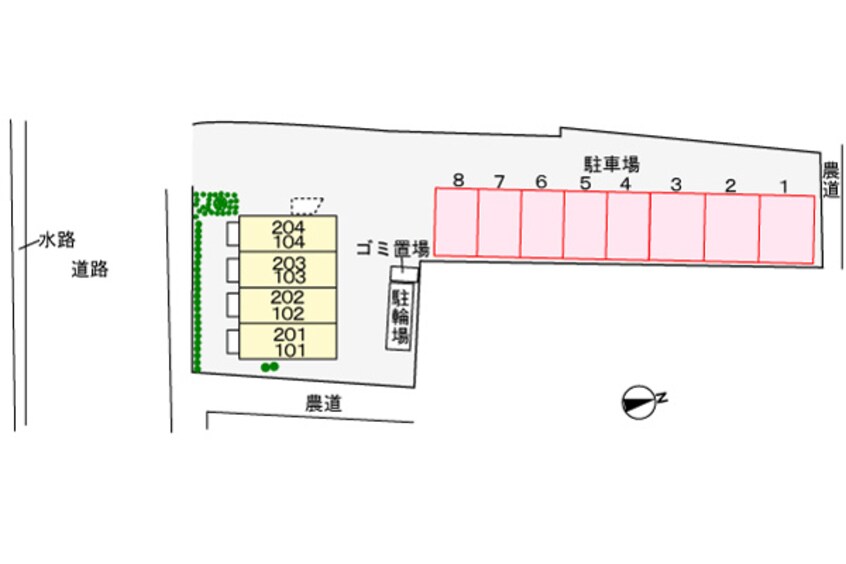 駐車場 ジョイフル　井上