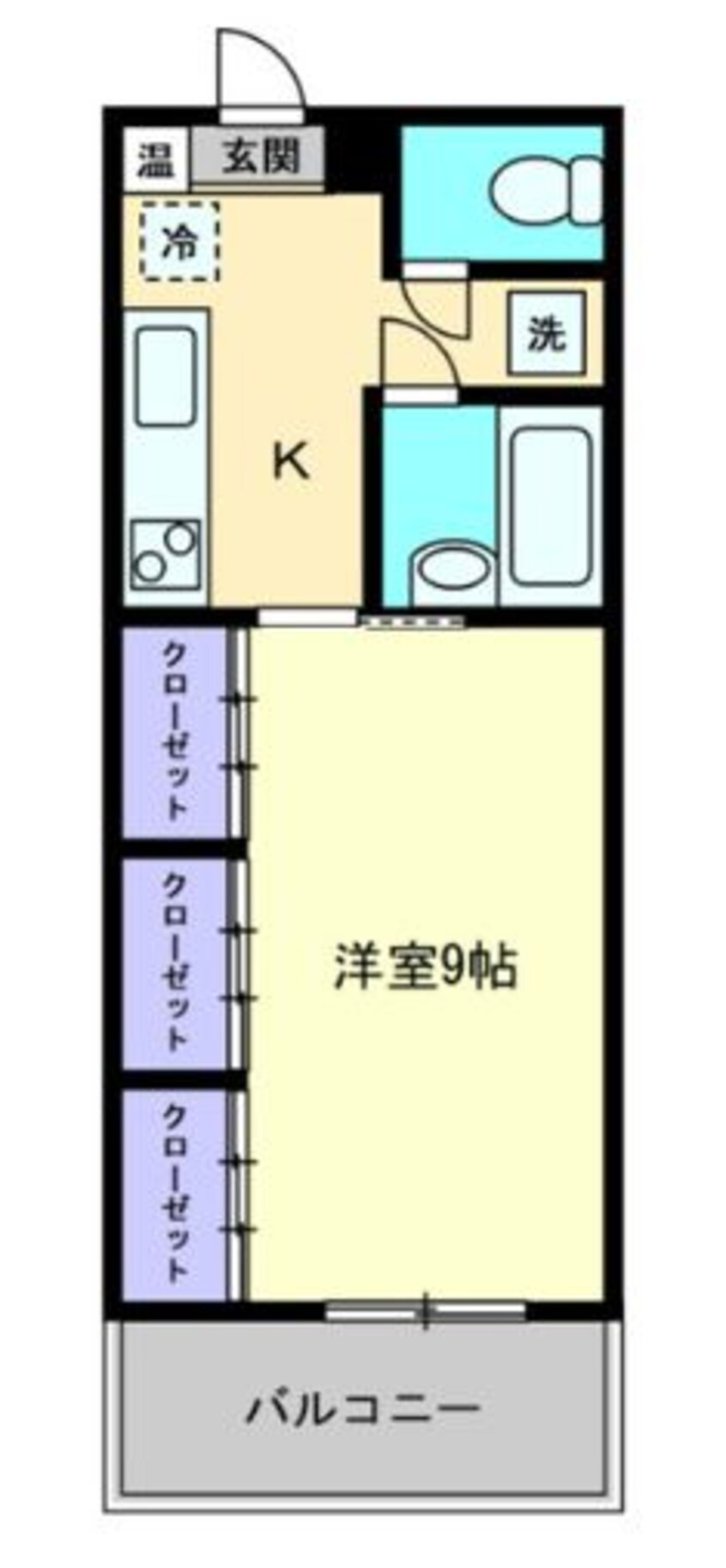 間取図 エステート石田A