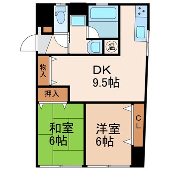 間取図 南海常磐ビル