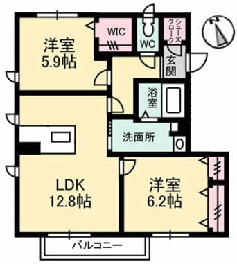間取図 プロヌーブ Nキュービック