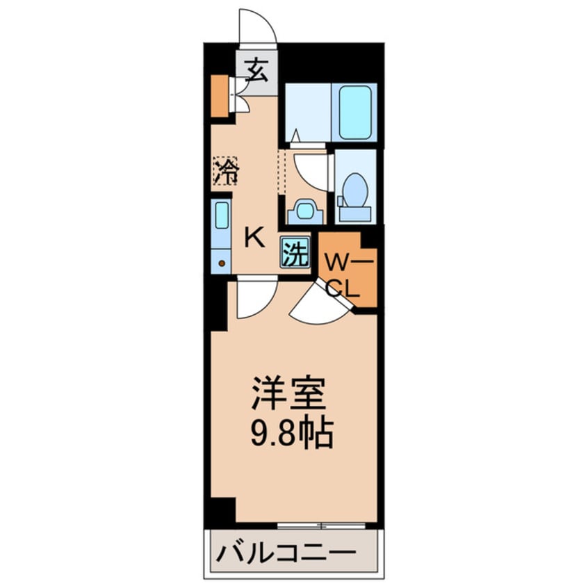 間取図 フォブール藤塚