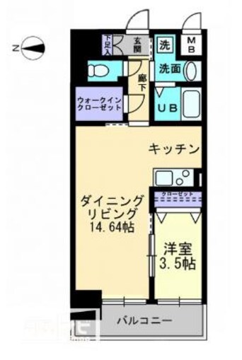 間取図 ソラノ瓦町