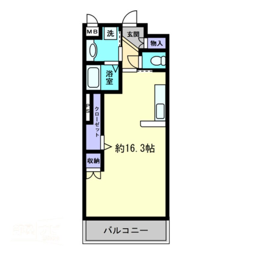 間取図 カルペ・ディエム