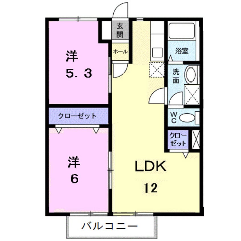 間取図 トラッド木田谷Ⅰ