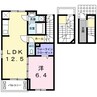 モバ 1LDKの間取り