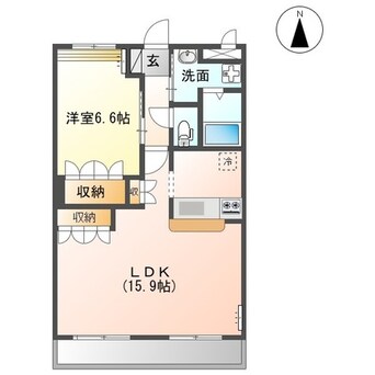 間取図 マーヴェラス・Ｎ
