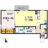 ラ・ルミエール A棟 1LDKの間取り