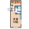 勅使町・岡借家 1Rの間取り