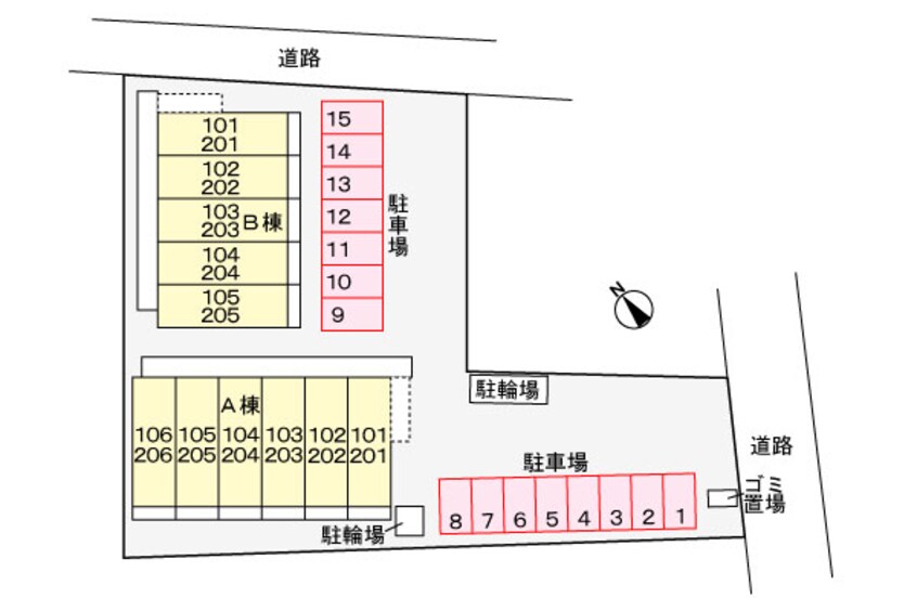 駐車場 ボヌール　レイワＢ