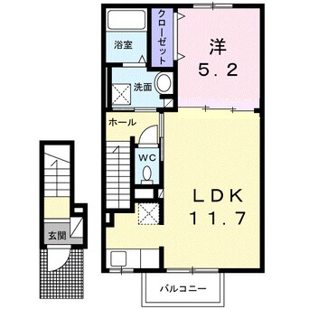 間取図 ル・グラン高松Ⅰ