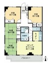 DOLCE扇町 4LDKの間取り