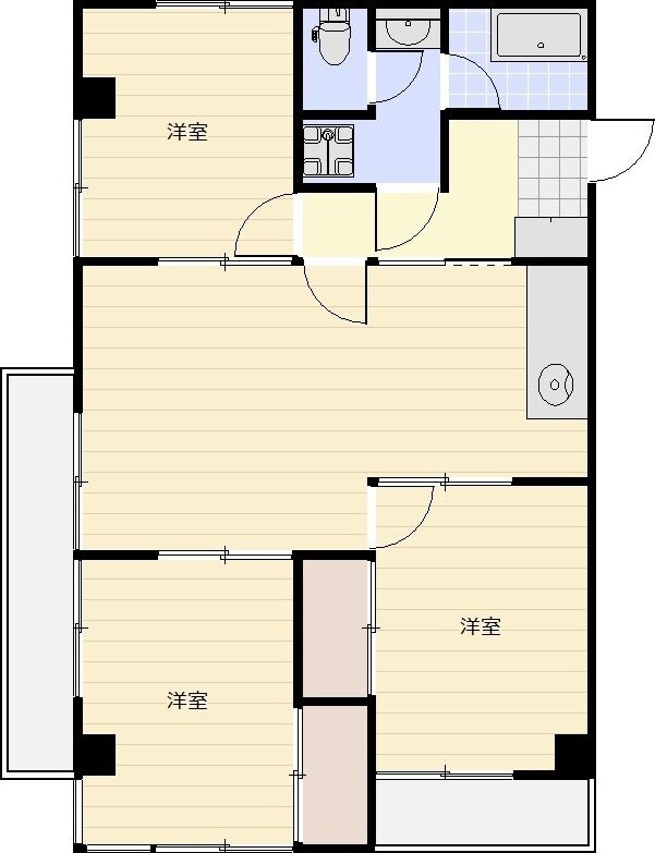 間取り図 リゾンデ