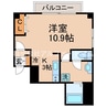 Ｔ・Ｋ　ＴＯＷＥＲ(ティーケータワー) 1Kの間取り
