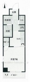 ｐａｓ　ａ’　ｐａｓ（パザパ） 1Kの間取り