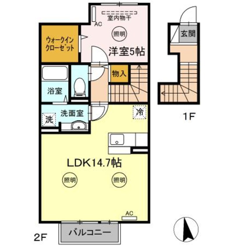 間取図 エアリアル・ガーデン