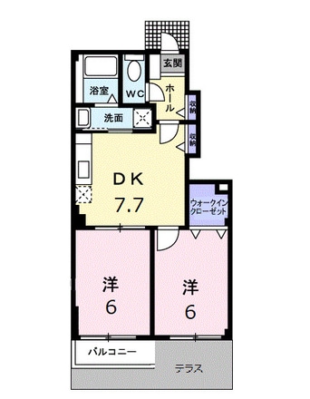 間取図 サンシャインコート