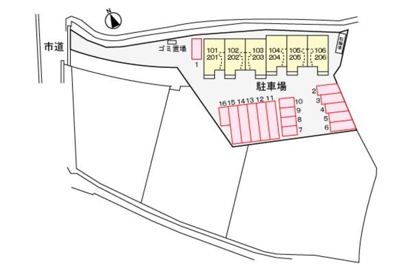 駐車場 サン　リバーＤ