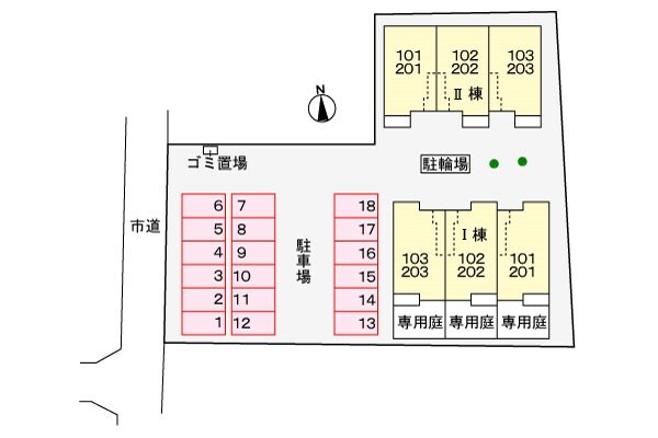 駐車場 フランⅡ