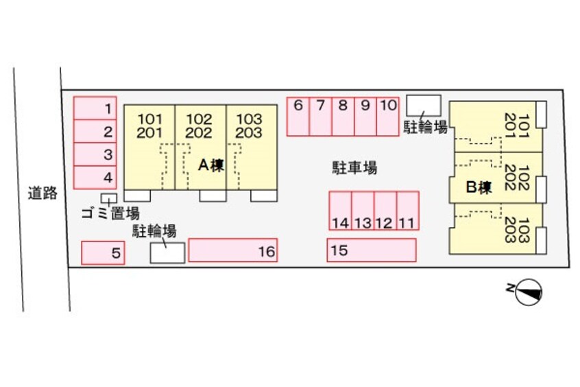 駐車場 アントヒルＢ