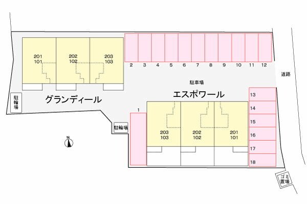 駐車場 エスポワール