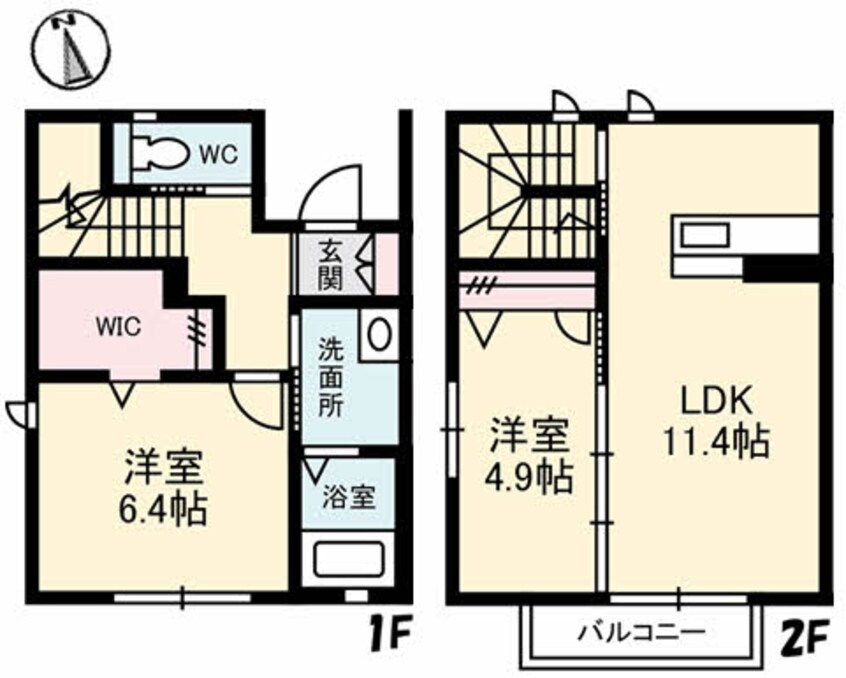 間取図 オリーブ リーフ