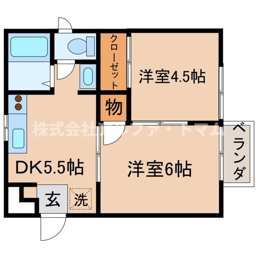 間取図 H・Yコーポ