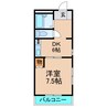 イッツマンション 1DKの間取り