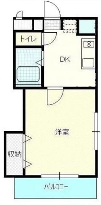 間取図 エスポワールⅠ田井