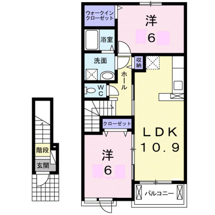 間取図 フィールドビーチ　アマナ　Ⅰ