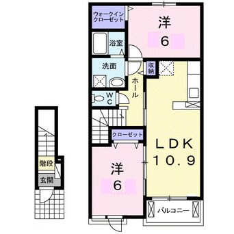 間取図 フィールドビーチ　アマナ　Ⅰ