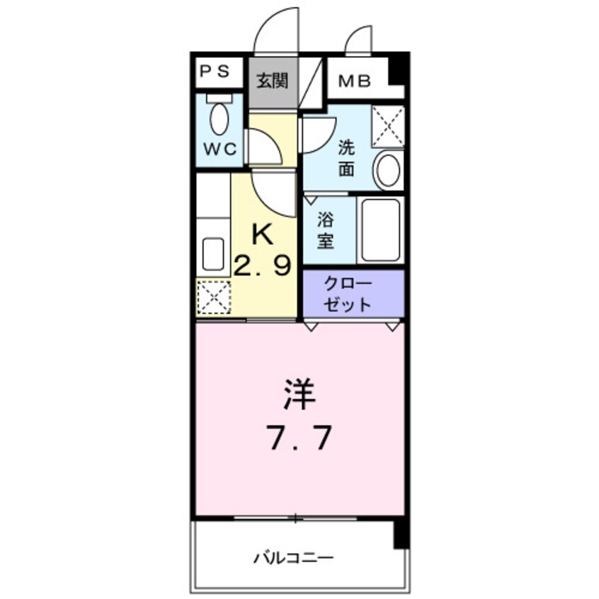 間取図 シャンドゥエピナール