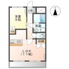 ジェミニ白銀 Ｂ 1LDKの間取り