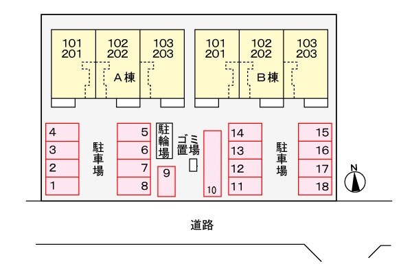 駐車場 アヴニールⅡ