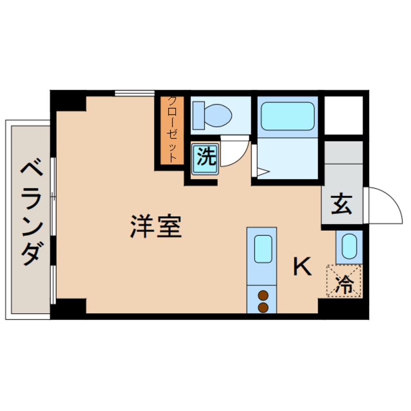 間取図 コリドールシュッド