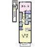 ポタジェ太田　Ｂ 1LDKの間取り