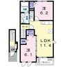 グランデ　カーサＨ 2LDKの間取り