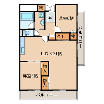 間取図 ロイヤルハイツ茜