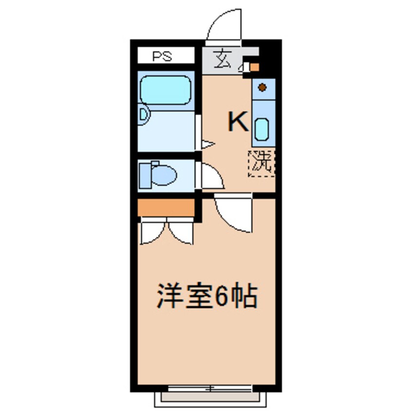 間取図 リッチモンド冨岡