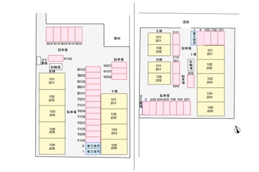 駐車場 ミューズ松本Ⅰ