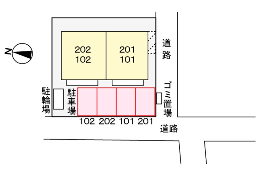 駐車場 エメロード成合