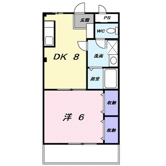 間取図 カンパーニュ塩上　Ⅰ