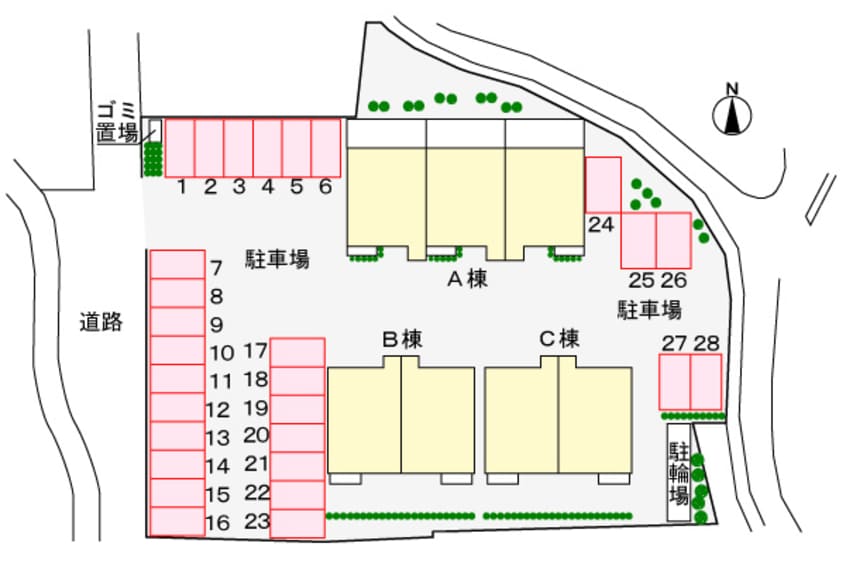 駐車場 サンブリーゼ東山　Ａ