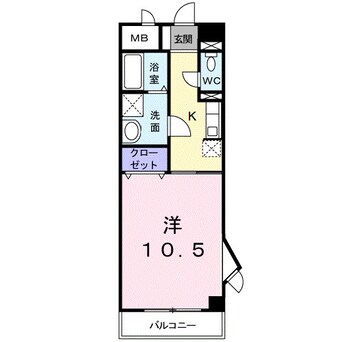 間取図 グランディール太田Ａ