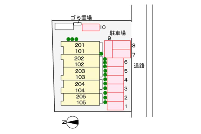 駐車場 アベニューみなみ