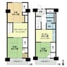 労住協第５ビル 3Kの間取り